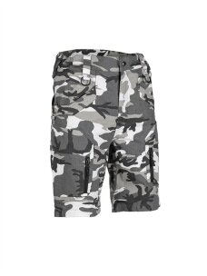 MIL-TEC Urban Cotton Assault Šortai Ripstop juodi