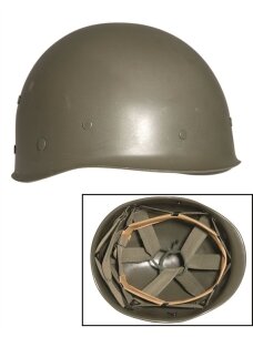 MIL-TEC US M1 vidinė šalmas alyvžalia