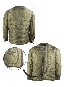 MIL-TEC US M65 Field Jacket Liner šiltinė alyvžalia