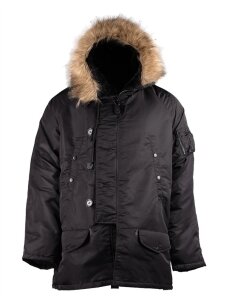 MIL-TEC US N3B Parka juoda