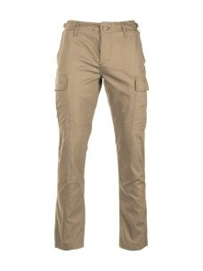 MIL-TEC US R/S BDU lauko kelnės "Slim Fit" chaki