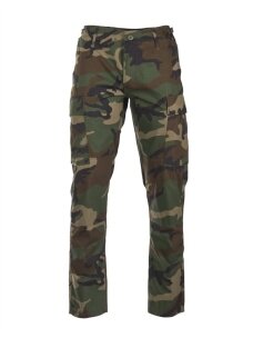 MIL-TEC US R/S BDU lauko kelnės "Slim Fit" alyvžalia