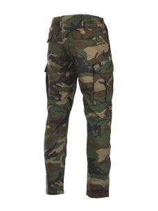 MIL-TEC US R/S BDU lauko kelnės "Slim Fit" alyvžalia