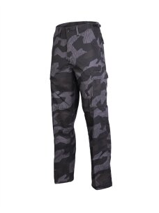MIL-TEC US Splinternight BDU St.rang.field Ranger Kelnės juoda