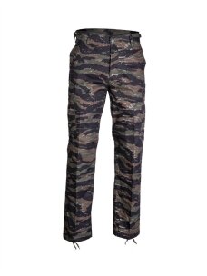 MIL-TEC US Tiger Stripe BDU stiliaus lauko kelnės tigrinė