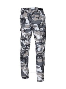 MIL-TEC US Urban R/S BDU lauko kelnės "Slim Fit" juodos
