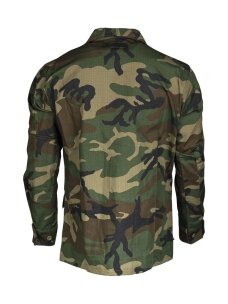 MIL-TEC taktinė užsegama striukė US W/L R/S BDU alyvžalia