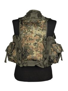 MIL-TEC taktinė liemenė Tactical 9 kišenių flectar