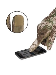 MIL-TEC Z2 Softshell pirštinės Thinsulate™ 12521366 WASP juoda