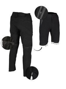 MIL-TEC Zip-off Pants 'performance' kelnės juoda