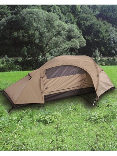 MIL-TEC 1 žmogaus palapinė 'recom' 14201005 smėlinė