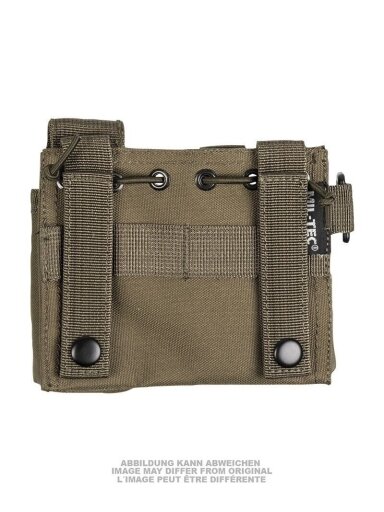 Mil-Tec MOLLE dėklas dokumentams 13486001, alyvžalia