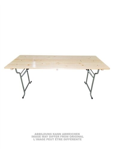Mil-Tec Brit.sulankstomas stalas 190x73cm Kaip naujas 91440002