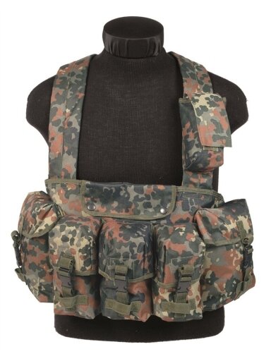 MIL-TEC taktinis liemenė Chest Rig 6-pocket flectar