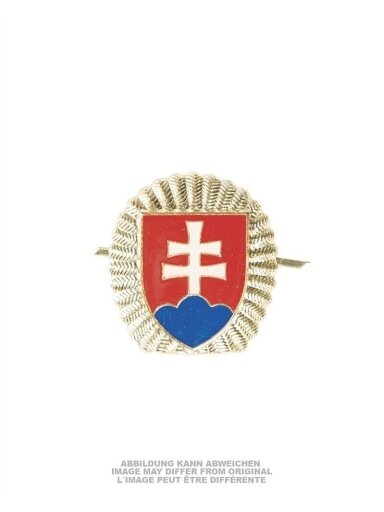 Mil-Tec Naudota čekų/auksinė kepurės insignija 91715260, sidabrinė