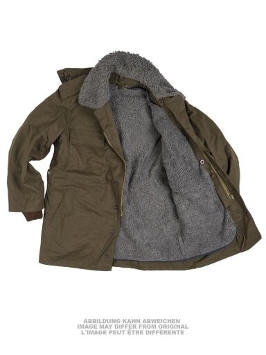 Mil-Tec Naudotas čekų M85 parkas su įdėklu 91014000, alyvžalia
