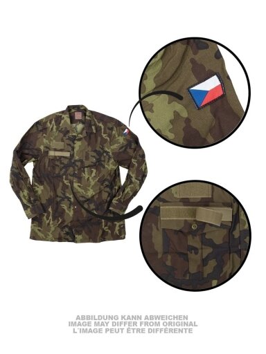Mil-Tec Čekiški M95 lauko marškinėliai ilgomis rankovėmis(s-m)l.nauj 91092760, kamufliažinė