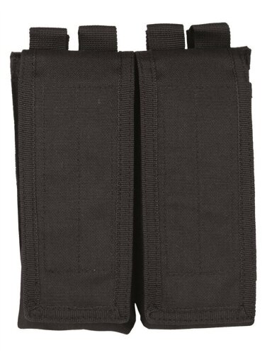 Mil-Tec Dvigubas Ak 47 žurnalo maišelis 13496802, juoda
