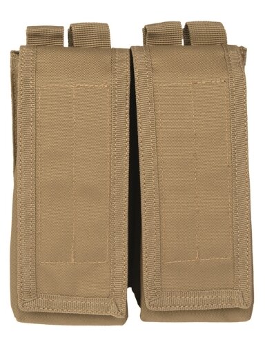 Mil-Tec Dvigubas Ak 47 žurnalo maišelis 13496805, coyote