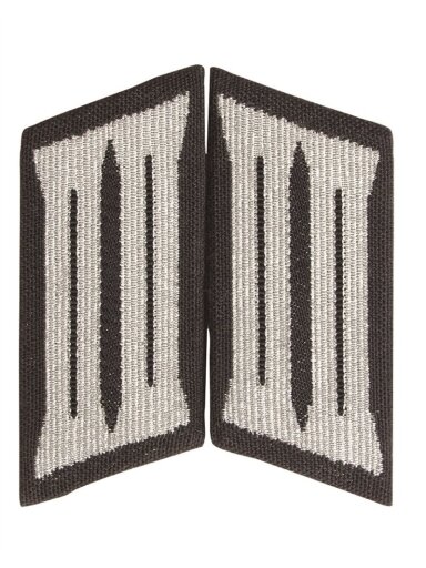 Mil-Tec Parduotas Rytų Vokietijos armijos apykaklės pleistras. 19420080, juoda