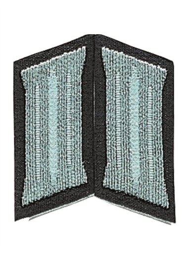 Mil-Tec Parduotas Rytų Vokietijos armijos apykaklės pleistras. 19420090, balta