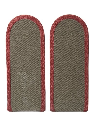 MIL-TEC East Germ. Bordeaux Epaulets Sold.piping 19411001