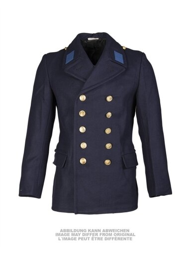 Mil-Tec Rytų Vokietijos Vm Greatcoat Naudotas 91880170, mėlyna