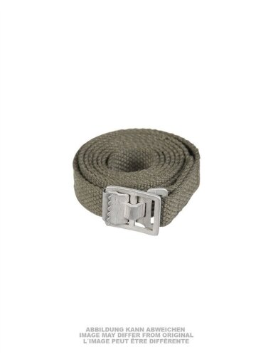 Mil-Tec Naudotas vokiškas 120cm audinio dirželis 91599310, alyvžalia