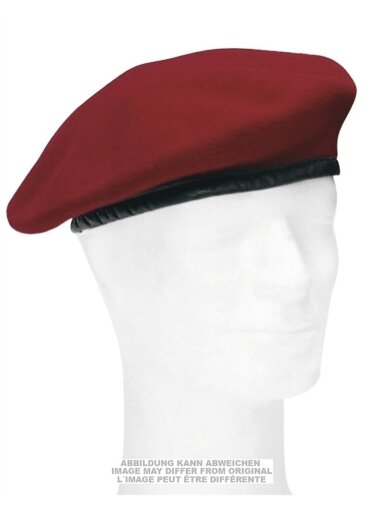 Mil-Tec Naudota vokiška Bordeaux Beret ′heer′ 91240213