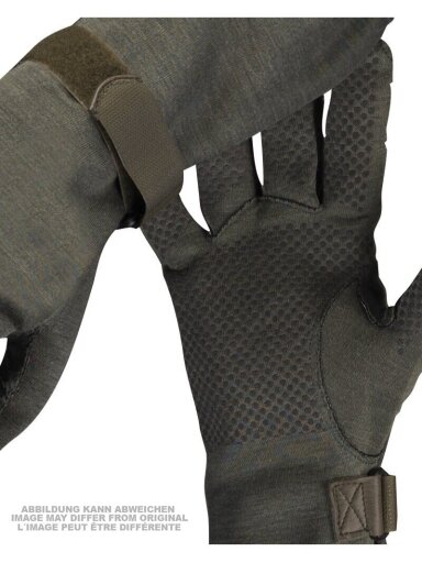 Mil-Tec Vokiškos Nomex®pilot pirštinės su griebtuvu Original 91258000, alyvžalia