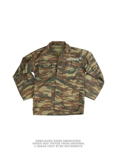 Mil-Tec Graikijos Lizard „Bdu tipo“ lauko striukė kaip nauja 91038710, kamufliažinė