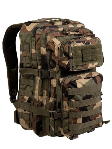 Mil-Tec Assault kuprinė Large 36L, woodland Mil-Tec Assault kuprinė Large 36L, woodland