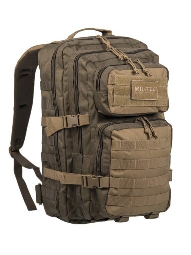 Mil-Tec Assault kuprinė Large 36L, ranger žalia/coyote Mil-Tec Assault kuprinė Large 36L, ranger žalia/coyote