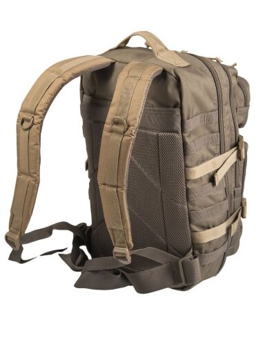 Mil-Tec Assault kuprinė Large 36L, ranger žalia/coyote Mil-Tec Assault kuprinė Large 36L, ranger žalia/coyote