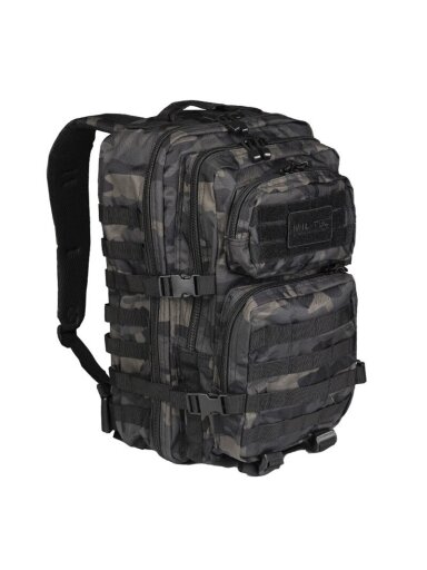 Mil-Tec Assault kuprinė Large 36L, tamsus camo Mil-Tec Assault kuprinė Large 36L, tamsus camo