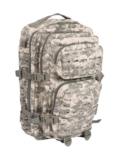 Mil-Tec Laser Cut Assault kuprinė Large 36L, at-dig. Mil-Tec Laser Cut Assault kuprinė Large 36L, at-dig.