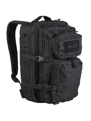 Mil-Tec Laser Cut Assault kuprinė Large 36L, juoda Mil-Tec Laser Cut Assault kuprinė Large 36L, juoda