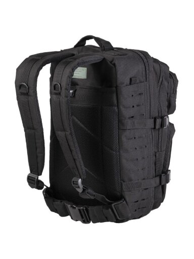 Mil-Tec Laser Cut Assault kuprinė Large 36L, juoda Mil-Tec Laser Cut Assault kuprinė Large 36L, juoda
