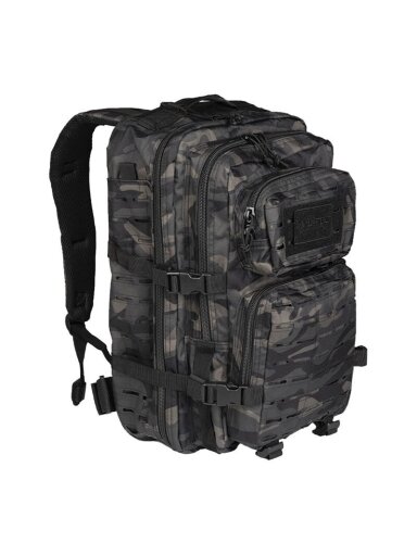 Mil-Tec Laser Cut Assault kuprinė Large 36L, tamsus camo Mil-Tec Laser Cut Assault kuprinė Large 36L, tamsus camo