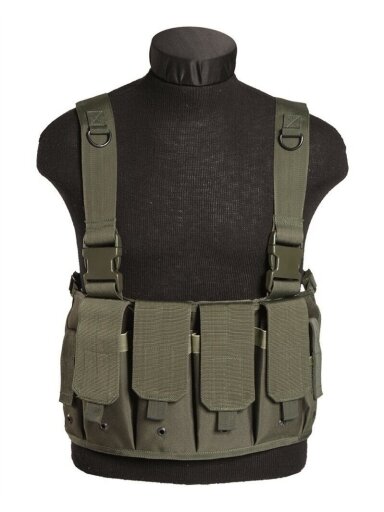 MIL-TEC Mag Carrier Chest Rig 13532001 alyvžalia