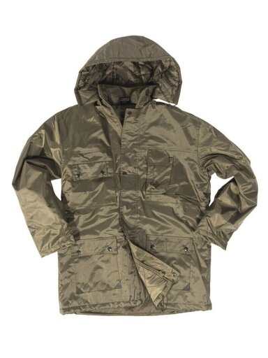 Mil-Tec Parka Dubon su gobtuvu 10150001, alyvžalia