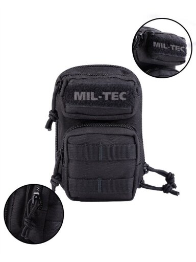 Mil-Tec Assault Pack raktinė, juoda