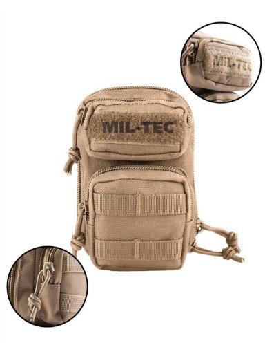 Mil-Tec Assault Pack raktinė, coyote