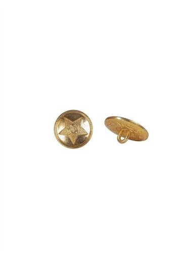 MIL-TEC Russ.knopf 22mm Gold 21409100