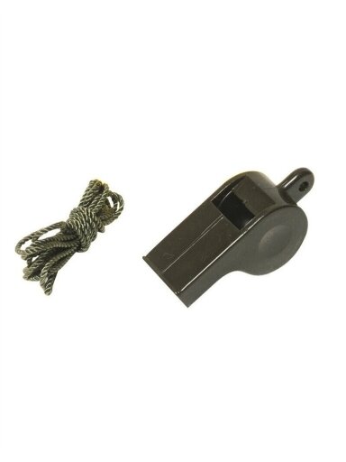 MIL-TEC švilpukas Plastic Whistle 16326001 alyvžalia