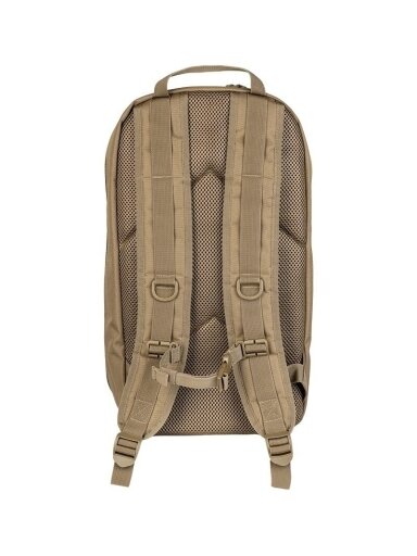 MIL-TEC Tactical Core 15L kuprinė tamsaus coyote spalvos MIL-TEC Tactical Core 15L kuprinė tamsaus coyote spalvos