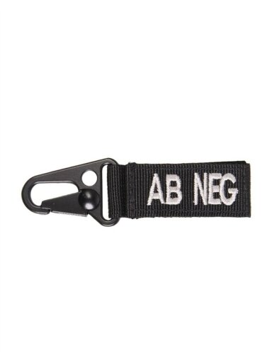 Mil-Tec Taktiškumas. Keyholder Blood Ab Negative 5 vnt./pak 15917602, alyvžalia
