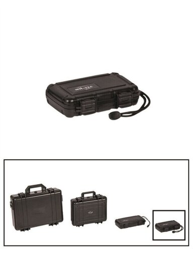 MIL-TEC transportavimo dėžė 186x120x42mm juoda