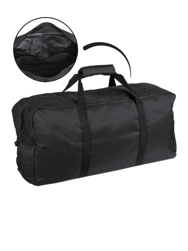 Mil-Tec JAV 600d Pes tanklaivio įrankių krepšys Lg 13803102, juoda
