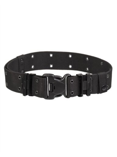 Mil-Tec JAV LC2 kovinis diržas su Duraflex® sagtimi 13312002, juoda